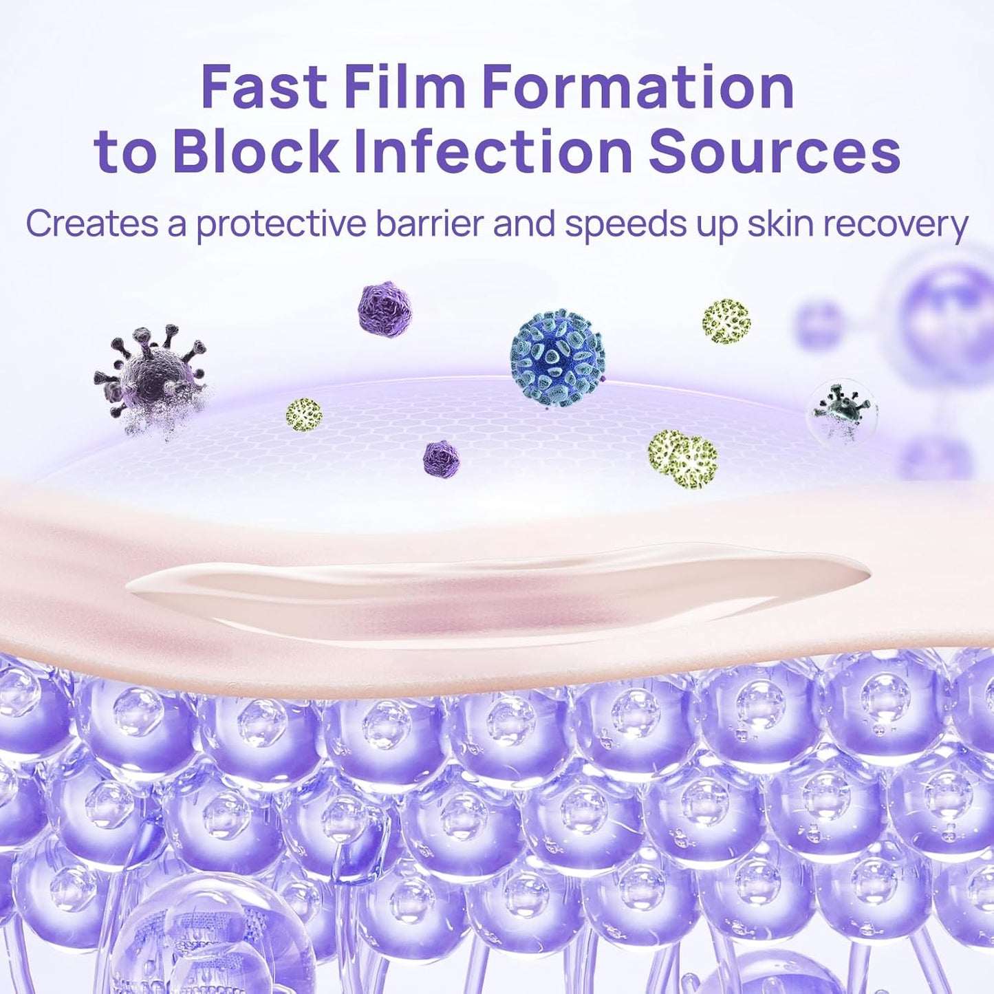 HICC PET Dog Wound Care Hydro Gel, Heals Wounds, Hot Spot Treatment for Dogs, Soothes Inflammation, Prevents Infection, Treats Bites, Scratches & Skin Ulcers, Cat Wound Care Solution, 3.4 Ounces