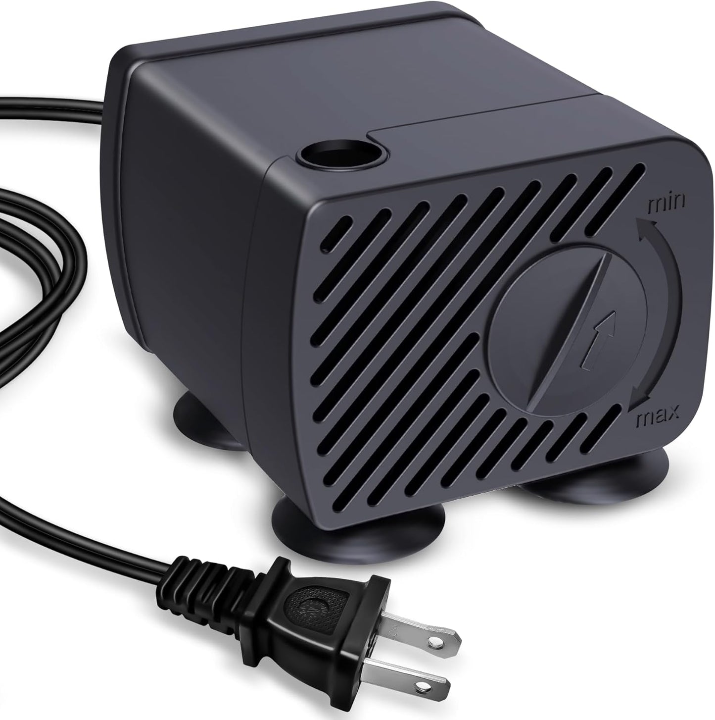 GOZILLA Mini Submersible Water Pump, Ultra Quiet Pump (5W,300L/H,79GPH) for Terrarium, Aquarium,Fish Tank,Tabletop Fountain and Pet Fountain.