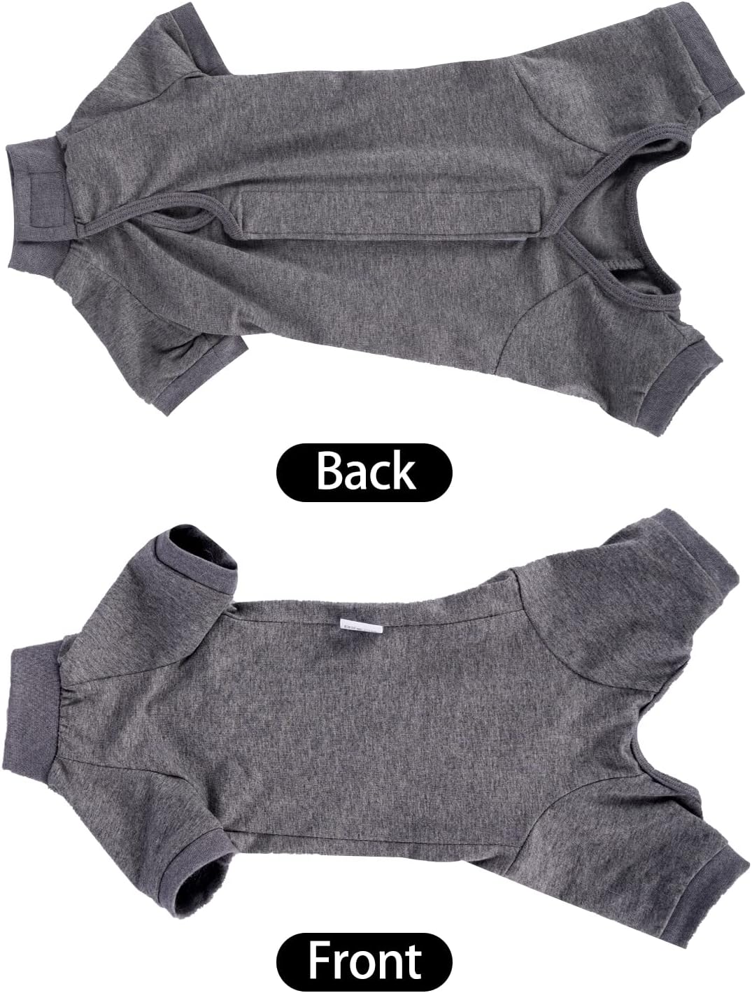 LIANZIMAU Cat Surgical Recovery Suit Professional for Male Female Dog Abdominal Wounds Cone E-Collar Alternative Anti-Licking Pet Surgical Recovery Pajama Suit Soft Fabric Onesie for Cats