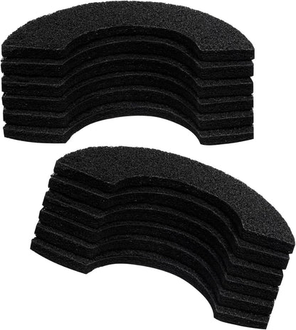 6 Pack Carbon Filters Compatible with Model LR 4, Cat Litter Box Filters Replacement to Absorb Odors from Pets, Keep Your Home Clean and Fresh