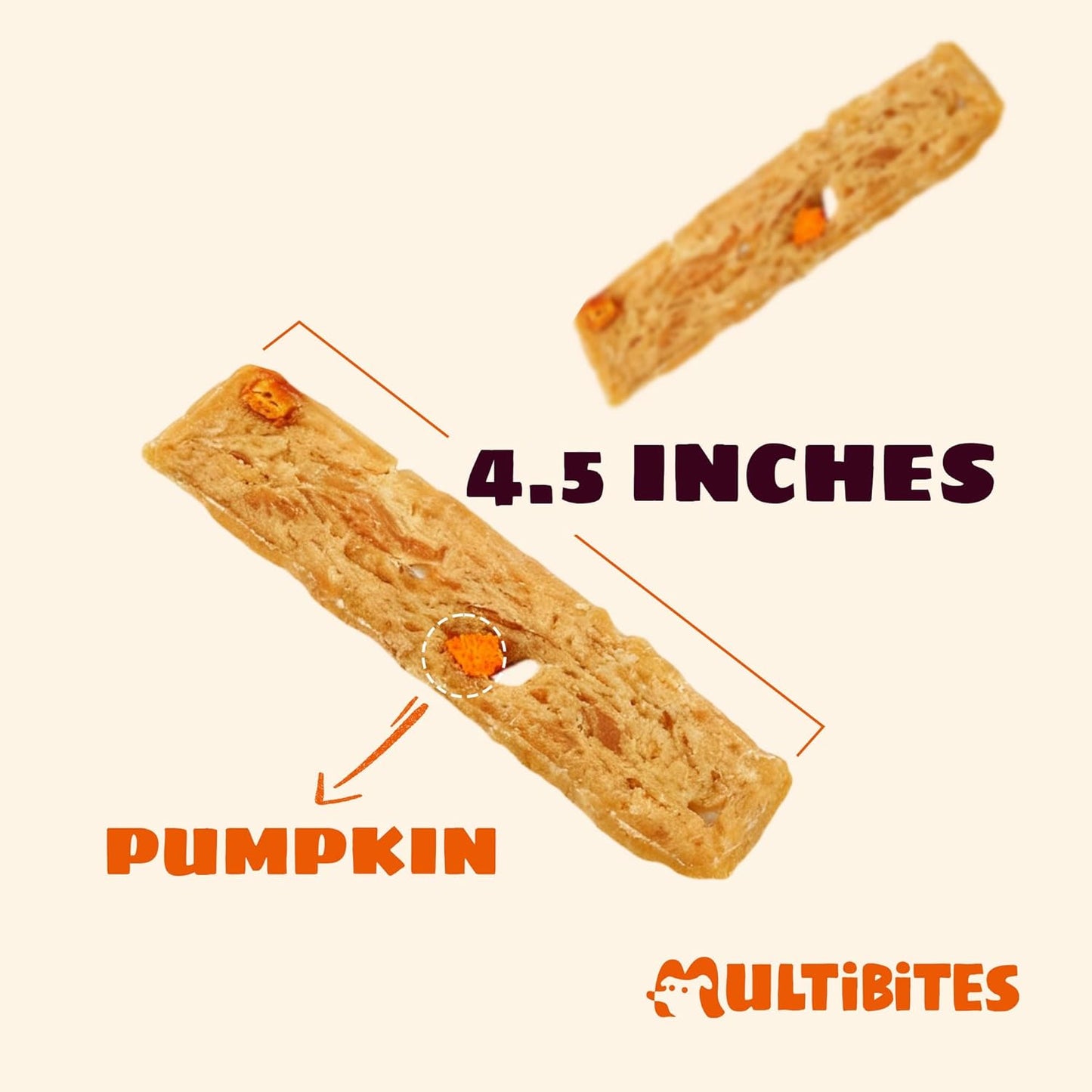 23.28oz Chicken & Pumpkin Jerky Dog Treats - Grain Free, Limited Ingredient Dog Snacks - All Natural Chewy Dog Treats for Digestive Health - Training Treats for All Dog Sizes