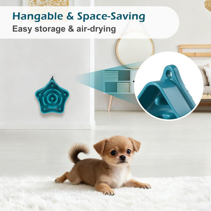 Pet Slow Feeder Bowl for Small Dogs, Puzzle Feeder for Petite Dogs, Anti-Choking, Slow Eating, 350ML Capacity, BPA-Free, Small Size