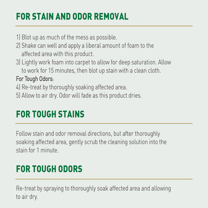 Nature's Miracle Urine Destroyer Plus for Cats, Enzymatic Formula for Severe Cat Urine Stains, 17.5 oz