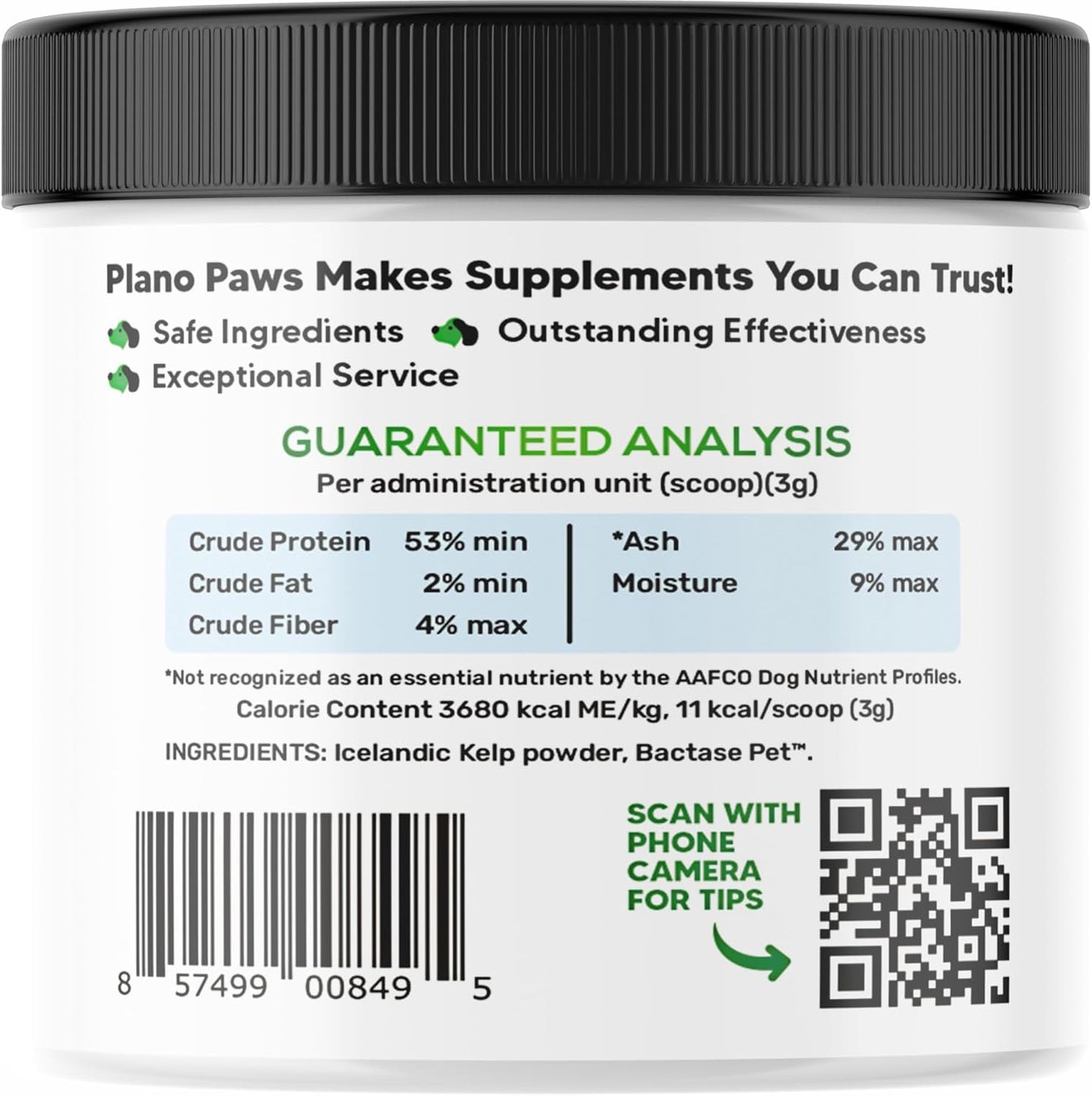 Cat Dental Care Powder - Easier Than Toothpaste - Alternative to Dental Treats for Plaque Removal - Teeth Cleaning Powder with Bactase PET - Breath Freshener for Bad Breath - Oral Care All Ages, Sizes