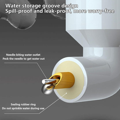 Automatic Bird Drinker, Automatic Water Bottle for Parakeets for Pets - Bird Water Feeder - Automatic Hanging Bird Cage Water Dispenser