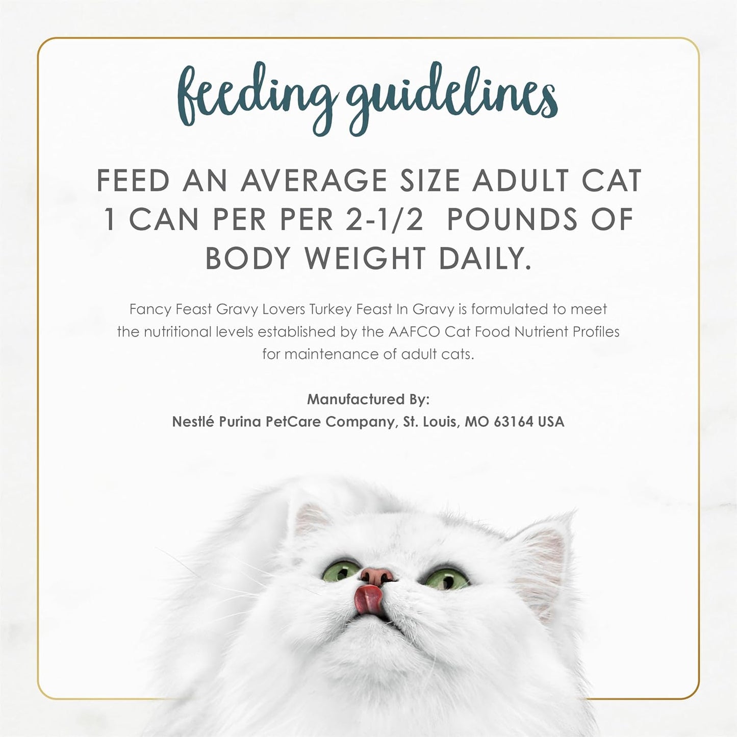 Purina Fancy Feast Gravy Lovers Turkey Feast Grilled Gourmet Cat Food in Wet Cat Food Gravy - (Pack of 24) 3 oz. Cans