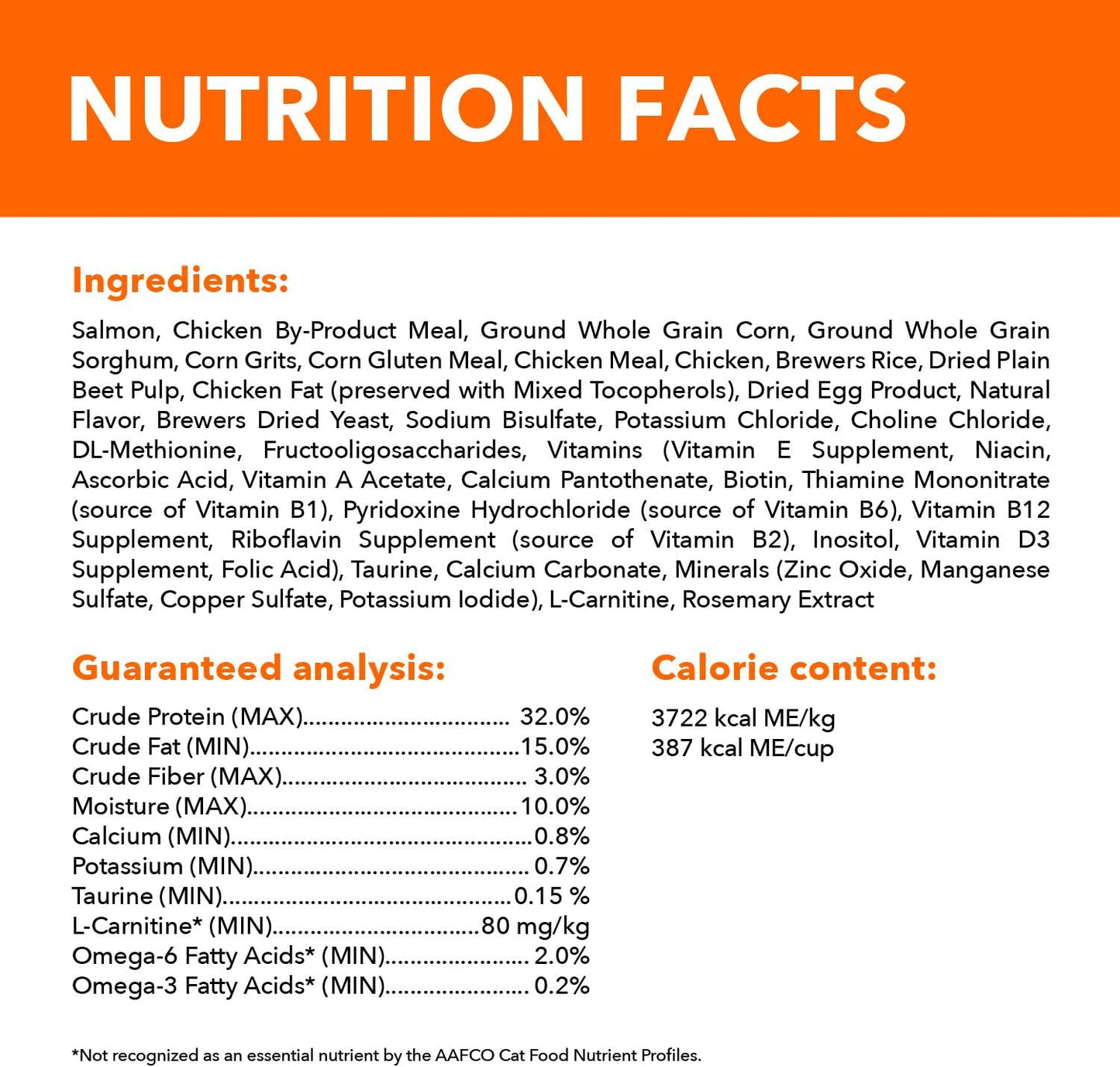 IAMS Proactive Health Healthy Adult Dry Cat Food with Real Salmon, 22 lb. Bag