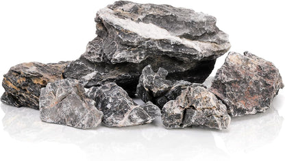 12lb Seiryu Stone, Aquarium Rocks for Terrariums, Paludarium, Vivariums, Reptile, Amphibian Enclosures, Fish Tank Decor for Aquarium Landscaping Models