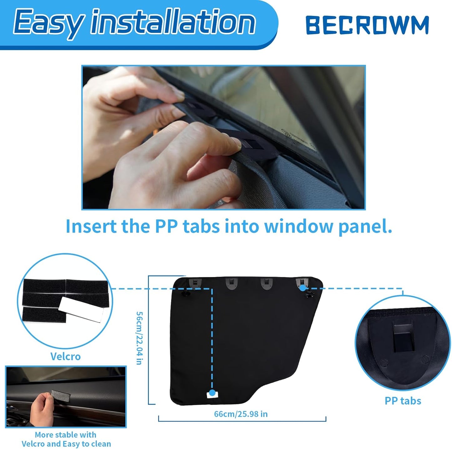 Waterproof Dog Boots for Small/Medium Dogs + 2 Packs Dog Car Travel Accessories