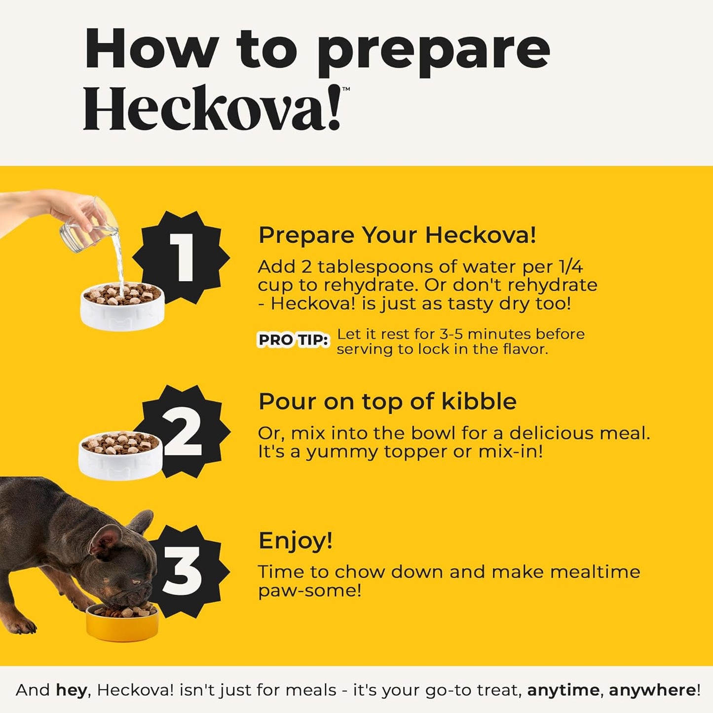 Chonky Chicken - Dog Treats Freeze Dried Chicken, Complete Meal & Topper, Real Cuts for Training - High Protein (21g Per Cup) Best Dog Stocking Stuffers, Made in The USA, 20oz Bag