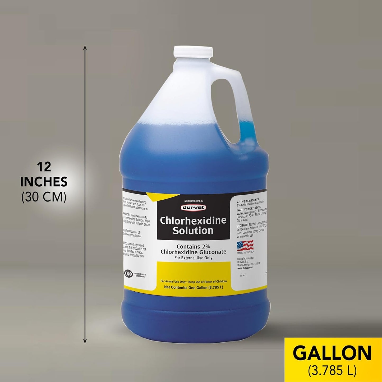 Chlorhexidine 2% for Horses & Dogs, One Gallon
