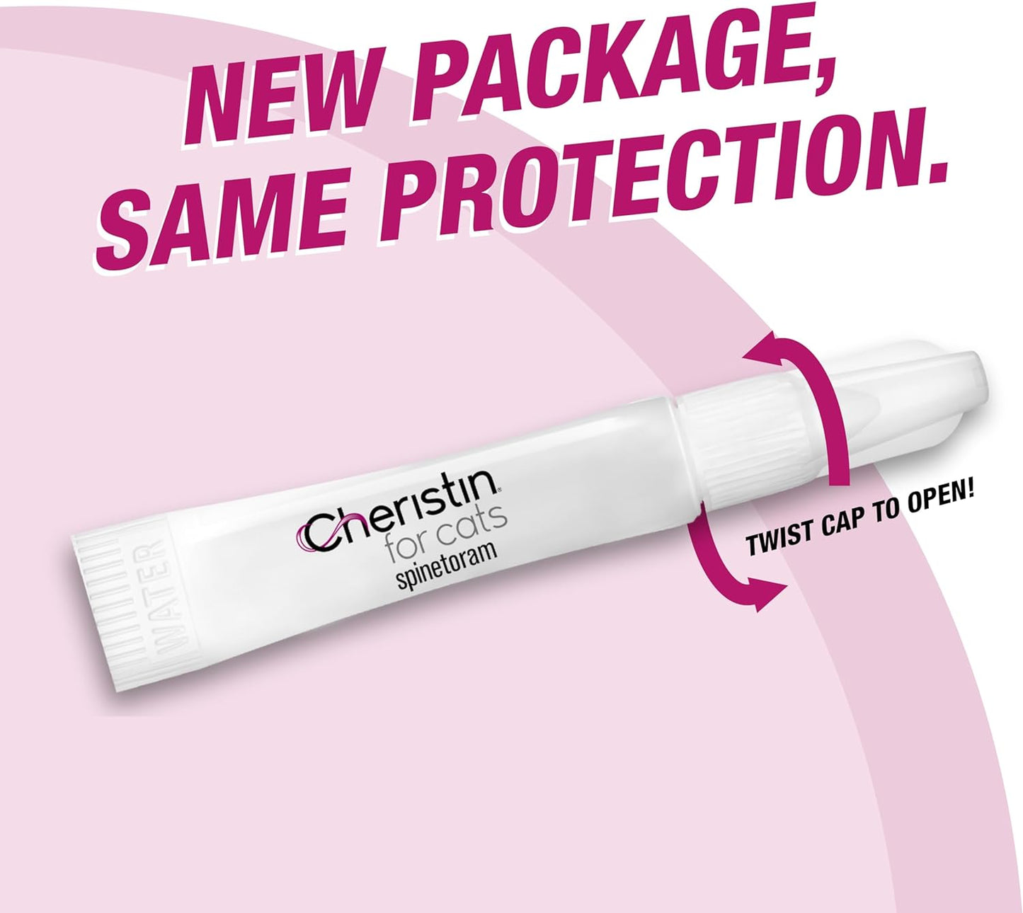 Cheristin Flea Treatment & Prevention for Cats | Fast acting topical flea treatment for cats over 1.8 lbs | 1 Count