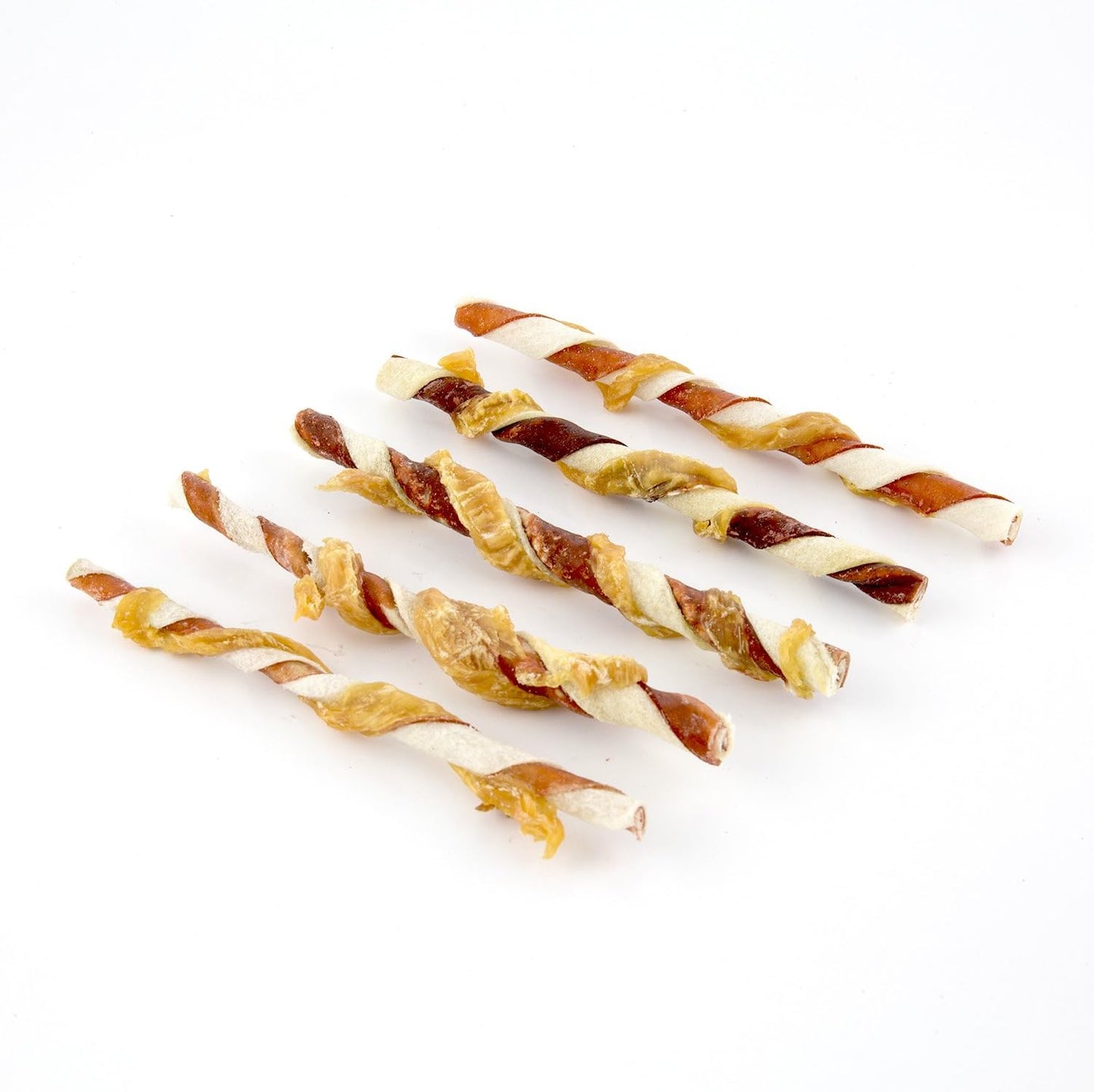 Good'n'Fun Triple Flavored Rawhide Twists For Dogs, 35 Count