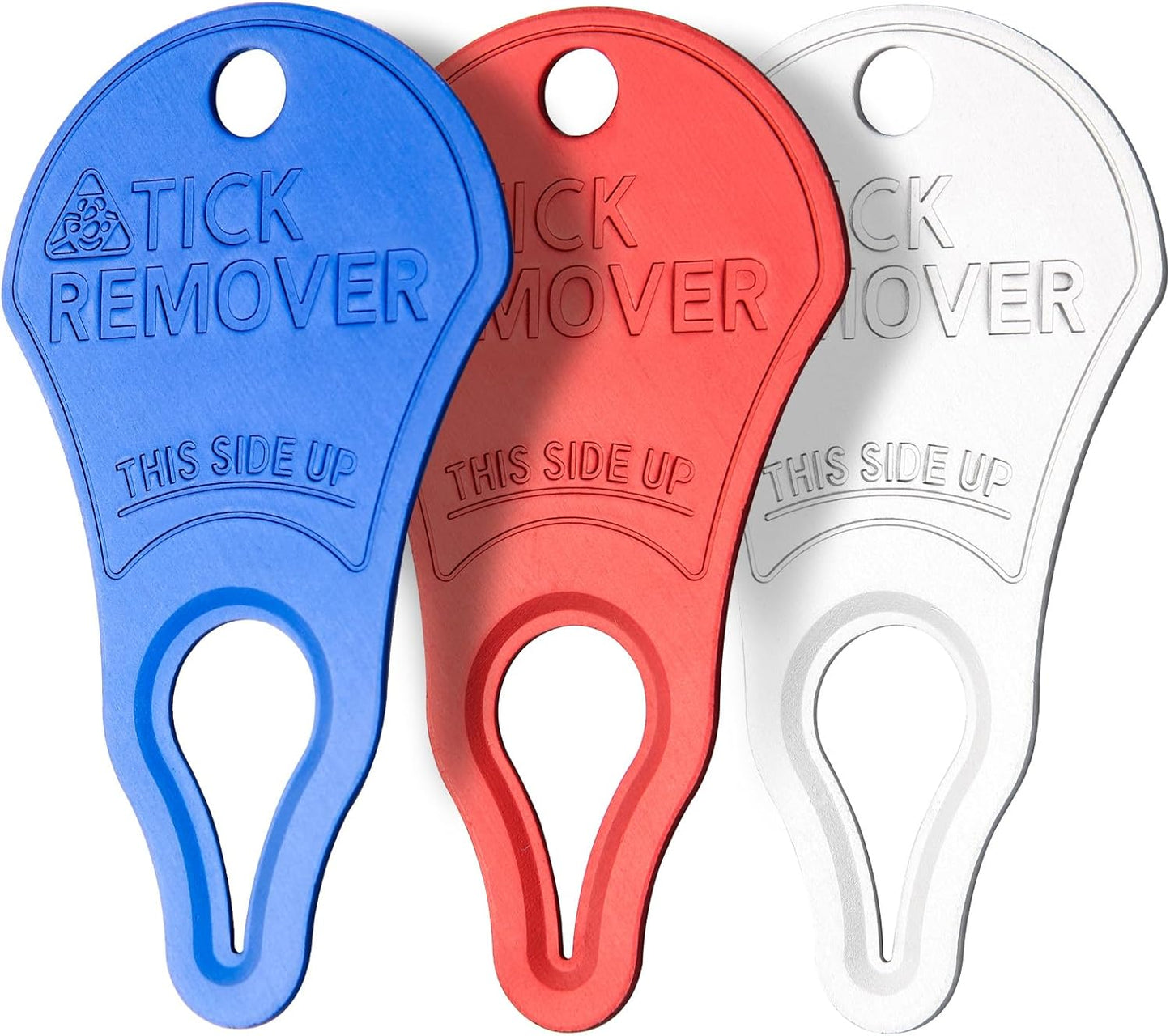 3 Pack Portable Tick Removal Tools, Tick Remover Tools for Dogs, Pets and Humans, Efficient, Safe and Reliable, Tick Key Essentials for Outdoor Activities