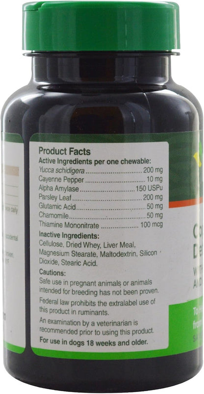 PetNC Natural Care Stool Eating Deterrent Chewables for Dogs, 60 Count
