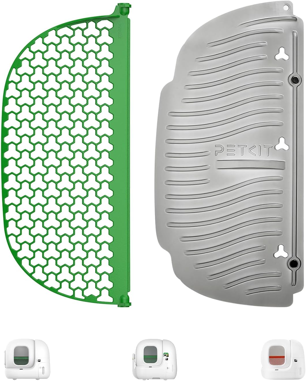 PETKIT Magnetic Cat Litter Remover and Sifter Set for PuraMax 2/Purobot Max Pro Self-Cleaning Litter Box, Compatible with Tofu Litter and Mixed Litter