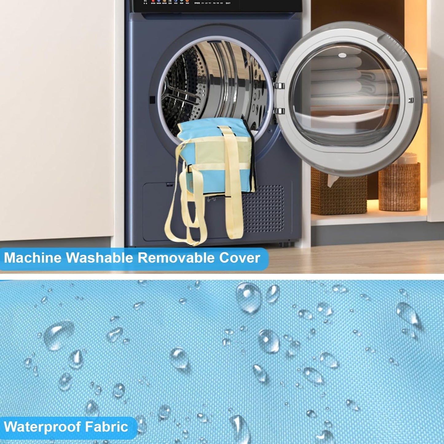 Center Console Dog Car Seat for Small Dogs, Pet Puppy Car Seats with Soft Cushion Safety Belt, Washable Cat Carseats, Pet Bed for Cars, Dog Booster Cars Seats for Dogs Small 5-15 lbs(Blue)