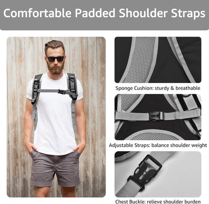 Henkelion Cat, Dog Carrier for Small Medium Cats Puppies up to 15 Lbs, TSA Airline Approved Carrier Soft Sided - Grey, Backpack Carrier/Bubble Carrying Bag Space Capsule for Hiking, Travel - Black