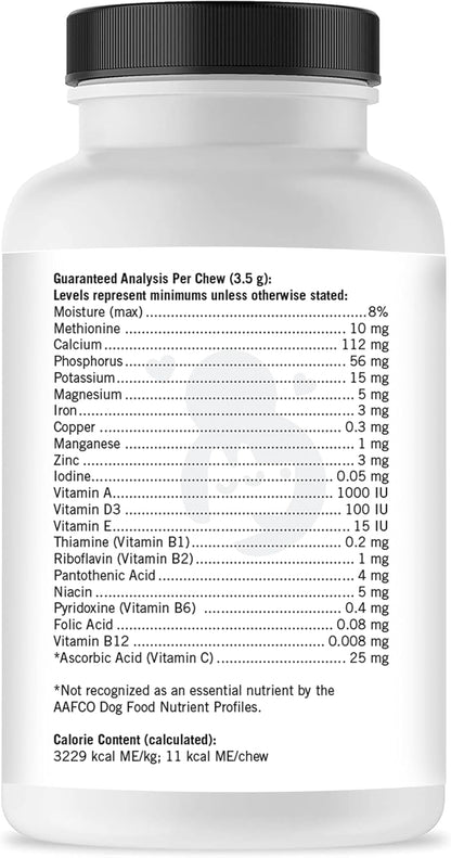Dog Multivitamin Chewable - LotsOfLove Daily Multi Dog Chews (60 Count) - Dog Multi Vitamin & Supplement Chews for Small, Medium & Large Dogs