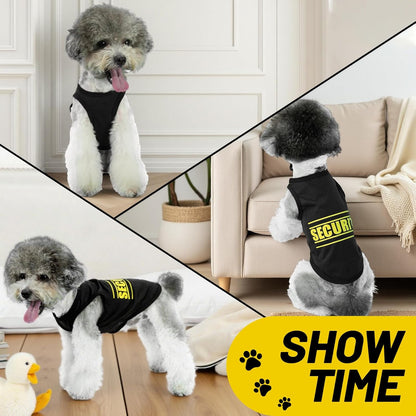 2Pack Dog Shirts for Boy, Dog Clothes (up to 38 lbs.), Puppy Clothes, Pet T Shirt for Small and Medium Breeds, Tank Top, Chihuahua & Yorkies & Dachshund Outfit, Cotton Fabric(2pcs,XXX-Large)