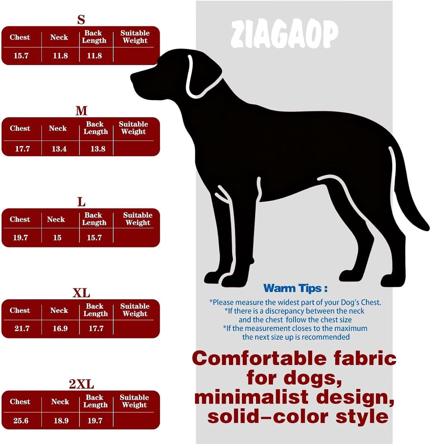 Soft & Comfortable Dog Jacket – Cozy Zip-Up Sweater Vest with Leash Hook, Easy-On Pet Coat for Walks, Outdoor Play, and Everyday Adventures. Red M