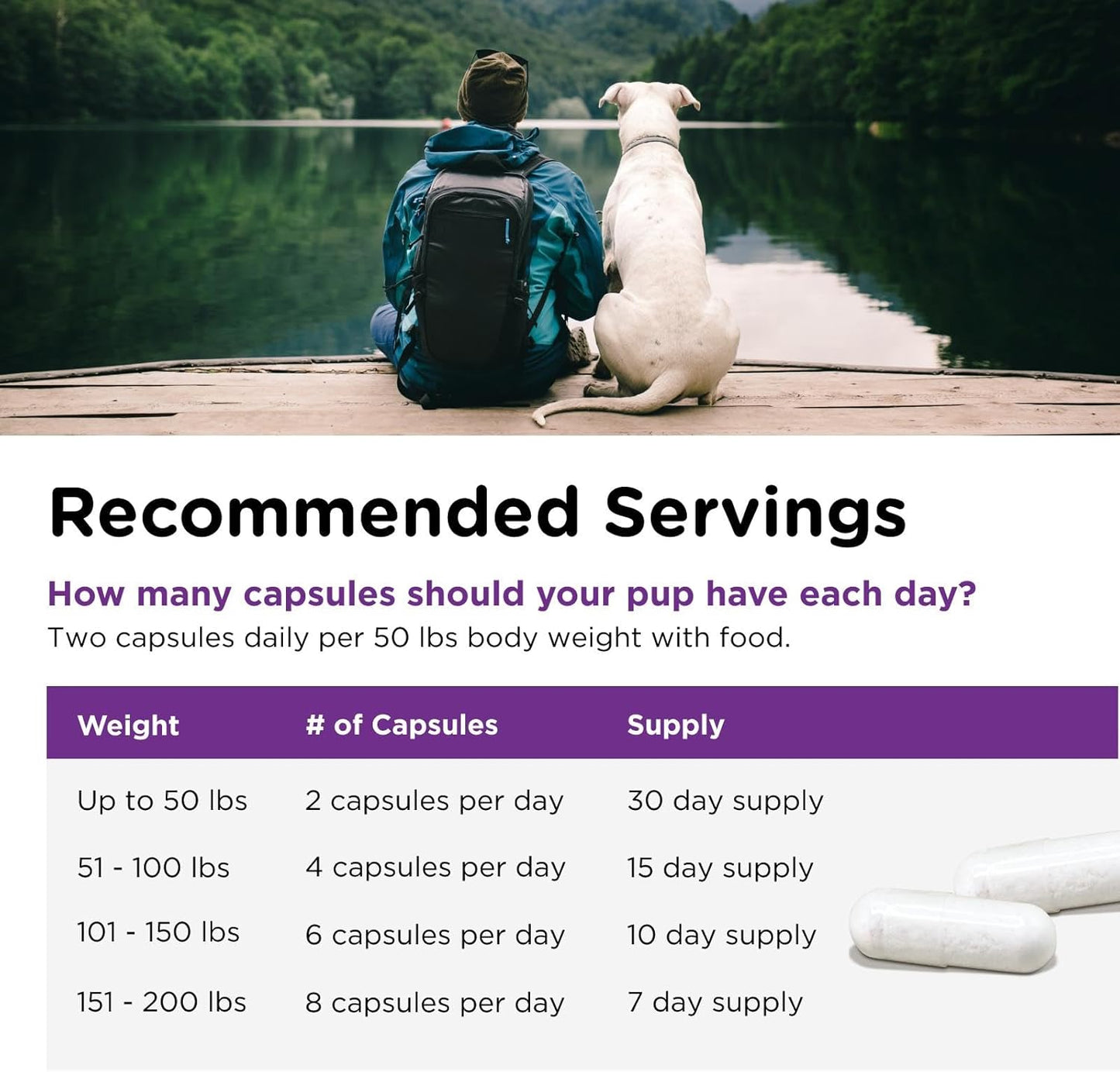 Nutri-Vet Probiotics for Dogs, Supports Digestive Health, Dog Probiotics, Promotes Healthy Immune System, Vet Formulated, Gut Health, Puppy Supplies, 60 Count Capsules