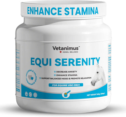 Calmative Taurine Supplement for Horses Enhance Focus and Concentration for Horse Health Focusing & Calming Taurine Powder Supplement 28-Day Supply