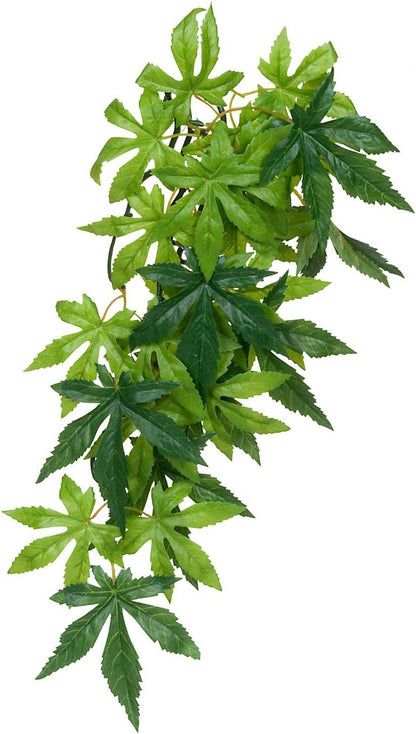 Hagen Exo Terra Silk Terrarium Plant, Small, Abutilon (Pack of 2)