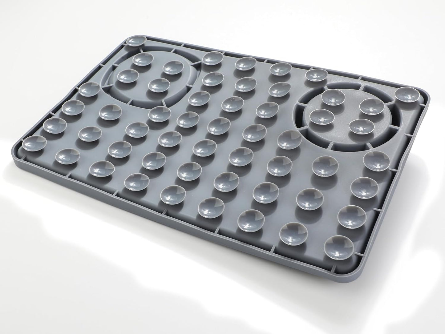 Slow Feeder Dog Bowls Silicone Bowl with Non-Slip Rubber Base Lick Mat for Dogs Snuffle Mat for Pet Smell Training Interactive Sniff Mat for Slow Eating