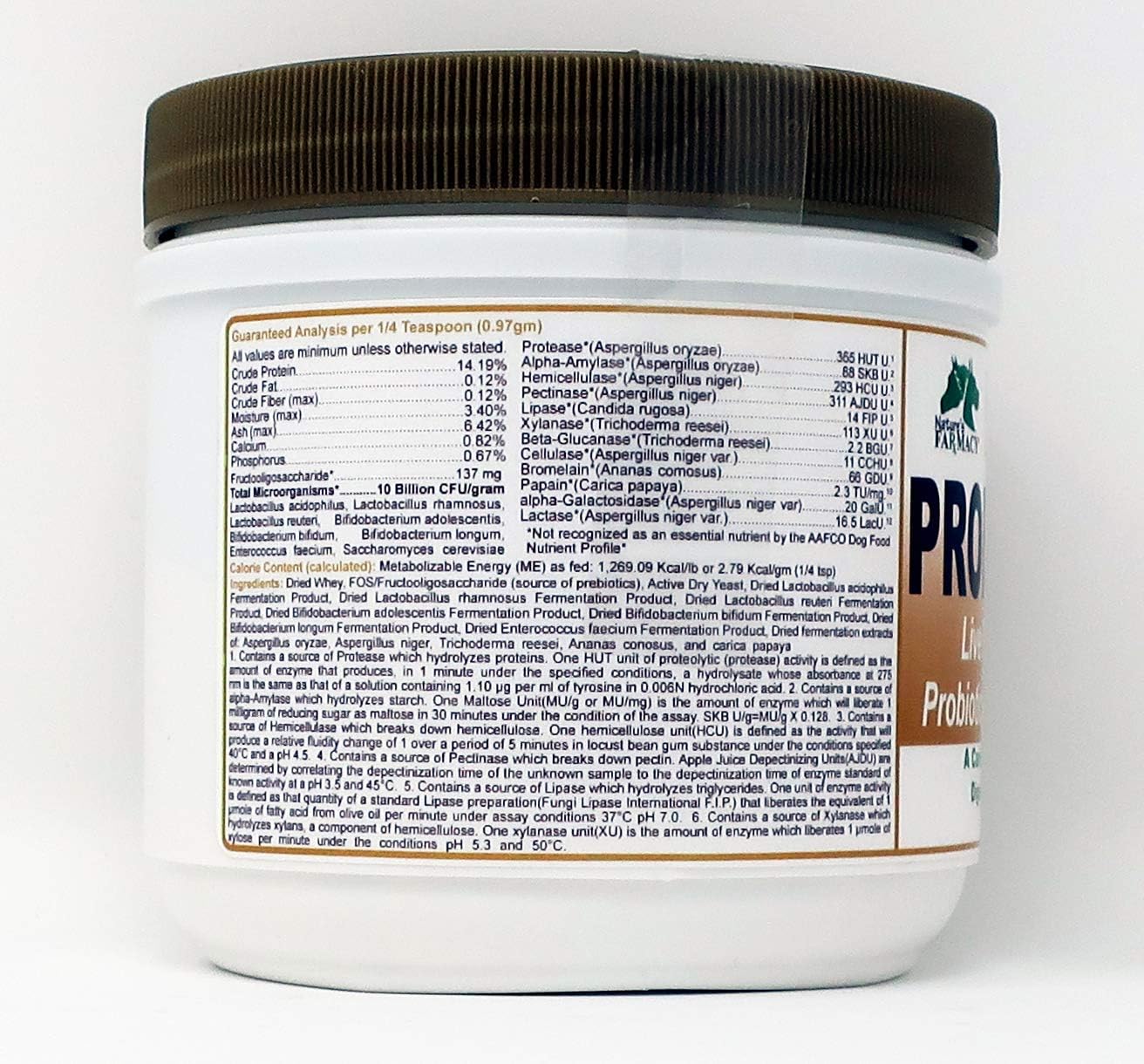 Dogzymes Probiotic Max -10 Billion CFU's Probiotics, Prebiotics, Digestive Enzymes - (8 Ounce)