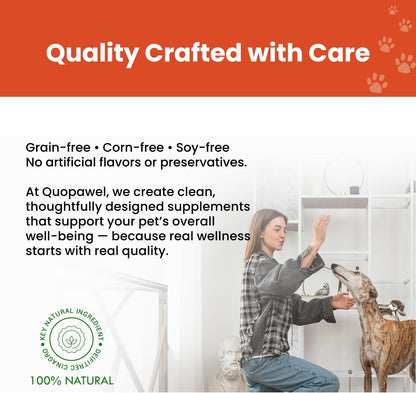 Hip and Joint Supplement for Dogs with Glucosamine, Chondroitin, MSM & Yucca - Glucosamine for Dogs，Joint Pain Relief Chews for Mobility & Discomfort-Chicken Flavor, 120 Count