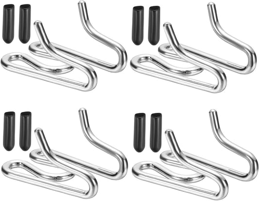 Dog Collar Extra Links, Prong Collar for Pets Stainless Steel Pinch Dog Training Collar Round Head 3.8mm, (Silver, 4 Set), Intended for Small/Medium/Large Dogs Training