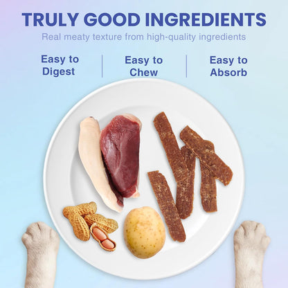 Pamper & Nourish Pet Combo: Delicious Treats & Soothing Wipes for Complete Pet Wellness - Keep Your Furry Friend Happy