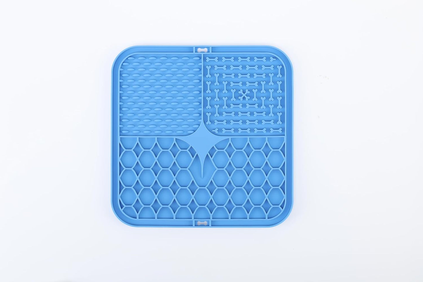 Park Life Designs Calming Lick Mat, 9-Inch, Silicone, Dark Blue