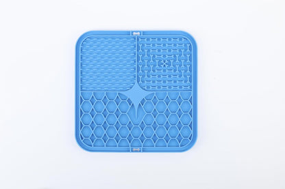 Park Life Designs Calming Lick Mat, 9-Inch, Silicone, Dark Blue