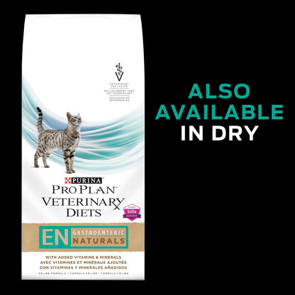 Purina Pro Plan Veterinary Diets EN Gastroenteric Naturals Feline Formula Wet Cat Food - (Pack of 24) 5.5 oz. Cans