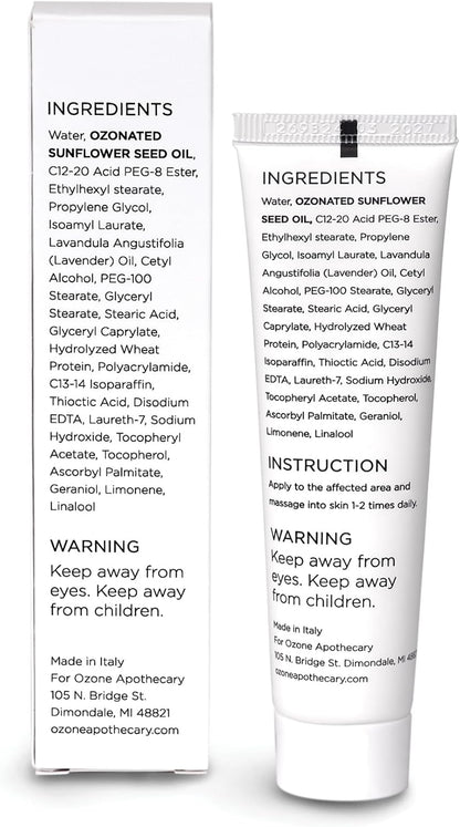 Pet Skin Cream Ozone Oil Infused Skincare Antibiotic-Free (Previously Pet Liniment 10%) Safe for Cats Dogs and All Pets