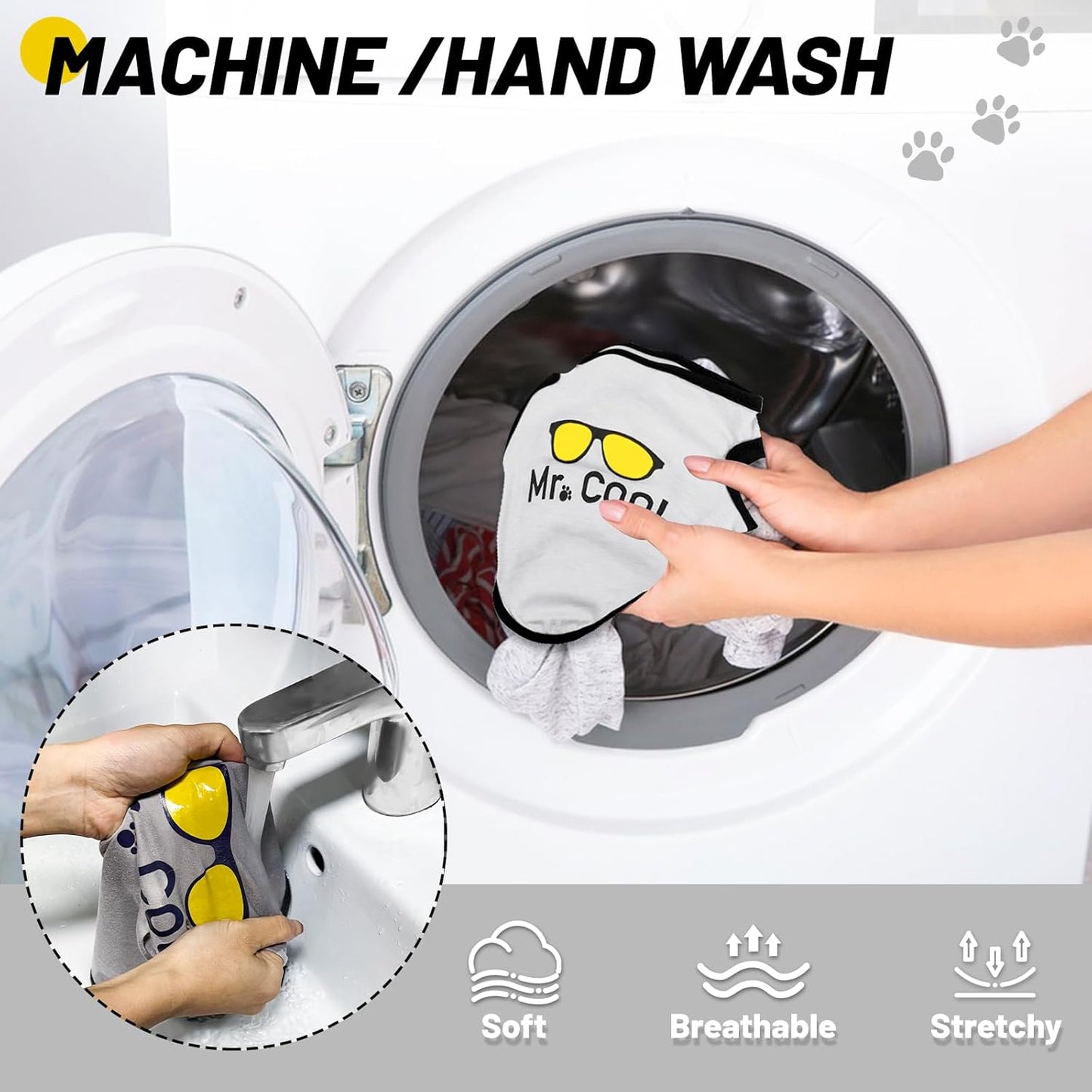 2Pack Dog Shirts for Boy, Dog Clothes (up to 38 lbs.), Puppy Clothes, Pet T Shirt for Small and Medium Breeds, Tank Top, Chihuahua & Yorkies & Dachshund Outfit, Cotton Fabric(2pcs,XXX-Large)