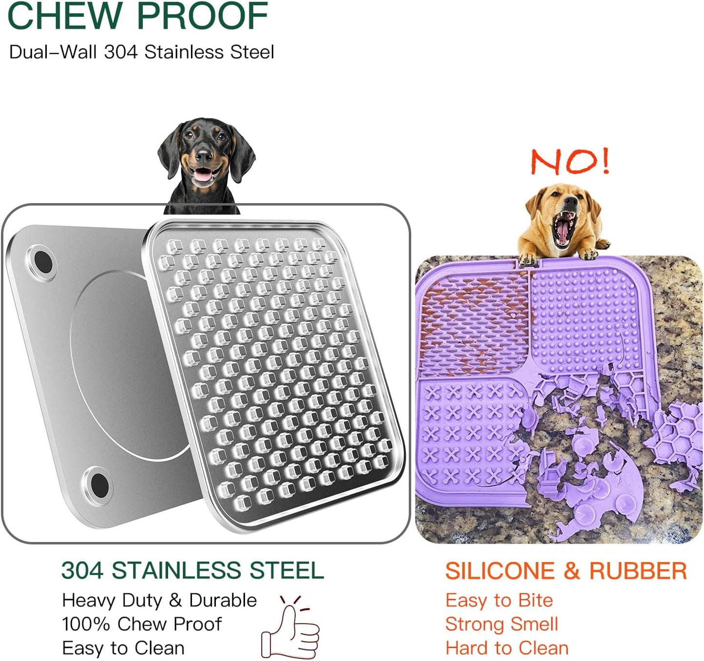 Lick Mat + Water Bowl Set