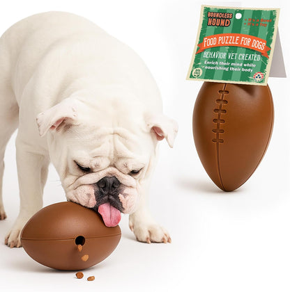 Food Puzzle Feeder for Dogs, Mentally Stimulating Enrichment Toy, Made in USA, BPA-Free Durable Foraging Toy, Reduces Anxiety and Destructive Behavior, Slow Feeder Dog Bowls, 5C