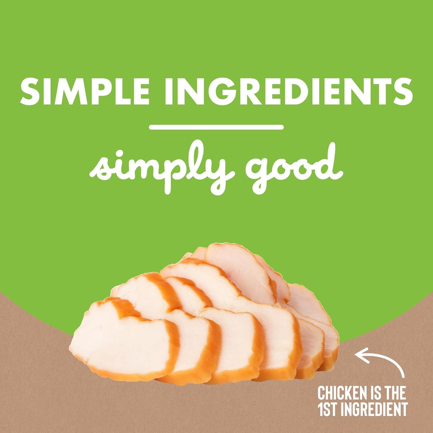 Buddy Biscuits 3 oz Pouch of Grain Free Soft & Chewy Cat Treats Made with Natural Tender Chicken