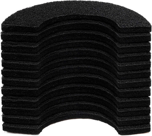 Activated Carbon Filters Compatible with LR 4 Cat Litter Box, Perfect Replacement Official Size (12Pack)