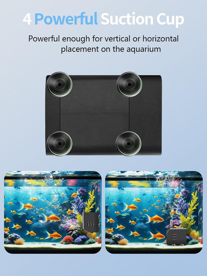 Fountain Pump, 220GPH Submersible Water Pump Outdoor, Ultra Quiet Water Fountain Pump for Pond Waterfall, Fish Tank, Aquarium, Hydroponics