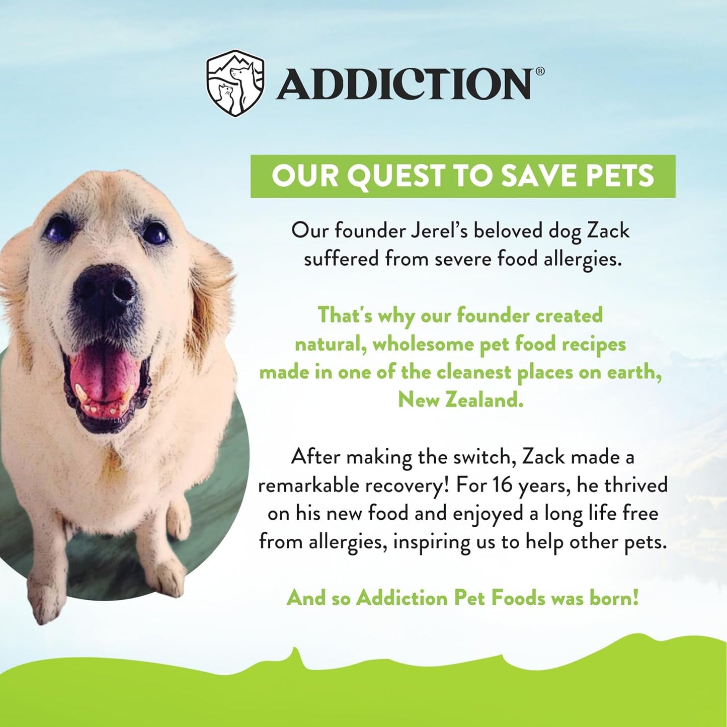 Addiction Viva La Venison Grain-Free Dry Cat Food - with Premium Venison to Support Muscle Development & Maintenance - High-Protein Recipe with Chicken & Low Carb - Made in New Zealand - 4lbs (2-pk)