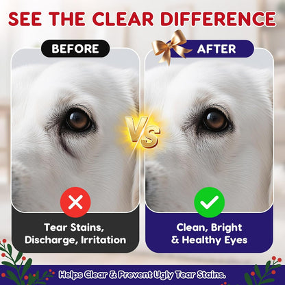 Dog Eye Wipes & Dog Eye Drops