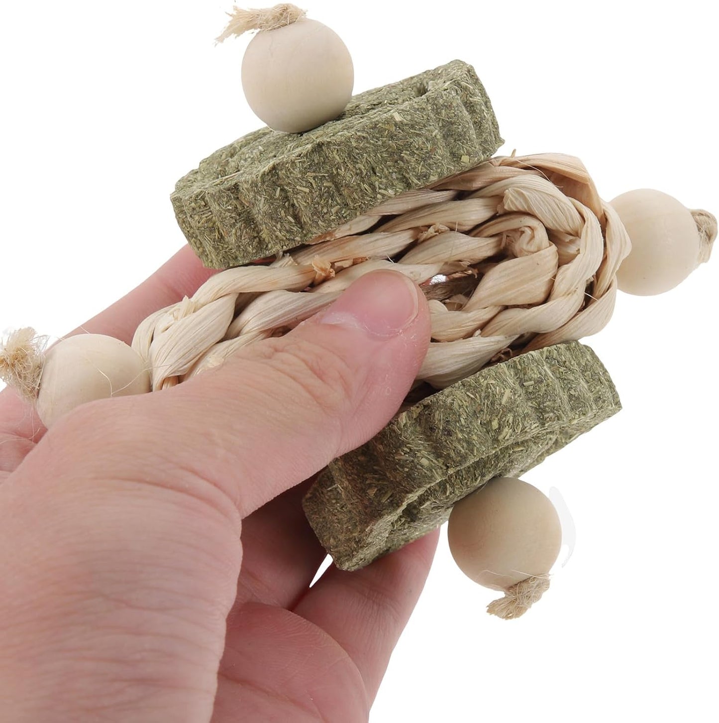 ERINGOGO Hamster and Guinea Pig Wooden Chew Healthy Teeth Grinding Biting Playthings for Small Animals Indoor Pet Supplies