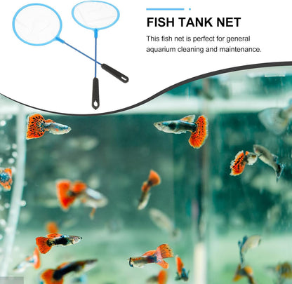 30Pcs Aquarium Fish Net Fine Mesh Fish Landing Net Small Shrimp and Catch for Tank Cleaning and Aquarium Maintenance