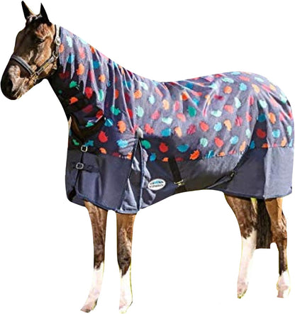 WeatherBeeta ComFiTec Essential Standard Neck Medium, Navy/Silver/Red, 78"