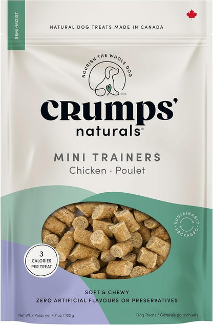 Crumps' Naturals Semi Moist Chicken Mini Trainers 4.2oz /120g