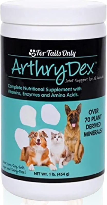 YOUNGEVITY Arthrydex Complete Nutritional Supplement | Vitamins Amino Acids Enzymes | Pets Healthy Bones & Joints -1 lb Canister